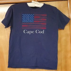 Cape Cod flag navy  tshirt small (8)